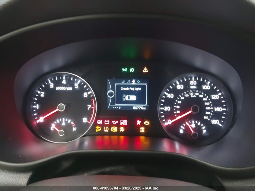 VIN KNDPMCAC7H7131782 2017 KIA SPORTAGE LX