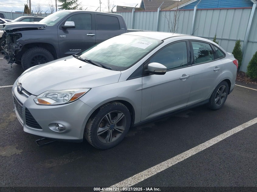 2014 FORD FOCUS VIN: 1FADP3F23EL454603