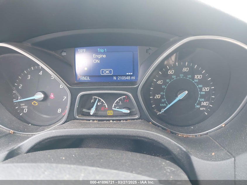 2014 FORD FOCUS VIN: 1FADP3F23EL454603