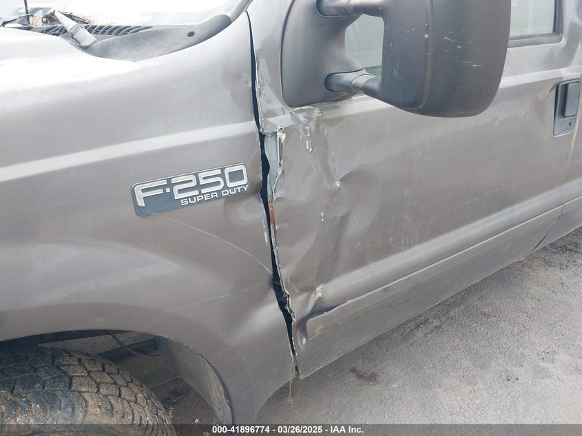 2003 Ford F-250 Lariat/Xl/Xlt VIN: 1FTNW20S93EA42000 Lot: 41896774