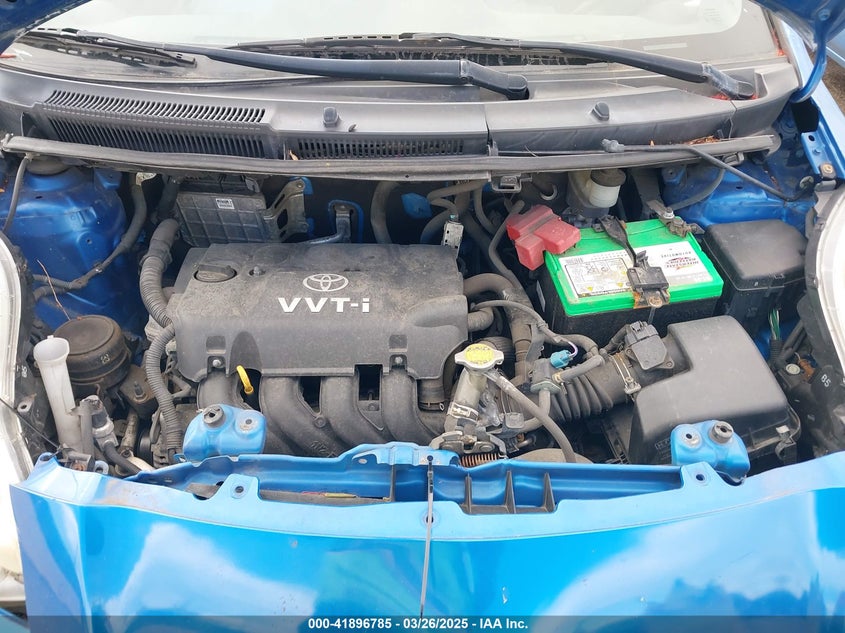 2010 TOYOTA YARIS VIN: JTDKT4K34A5301180
