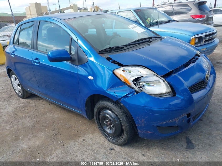 2010 TOYOTA YARIS VIN: JTDKT4K34A5301180