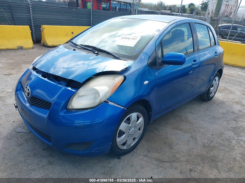 2010 TOYOTA YARIS VIN: JTDKT4K34A5301180