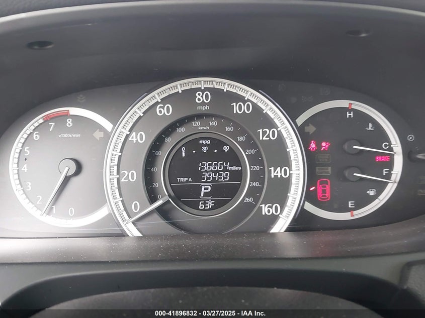 2014 HONDA ACCORD VIN: 1HGCR2F34EA113940