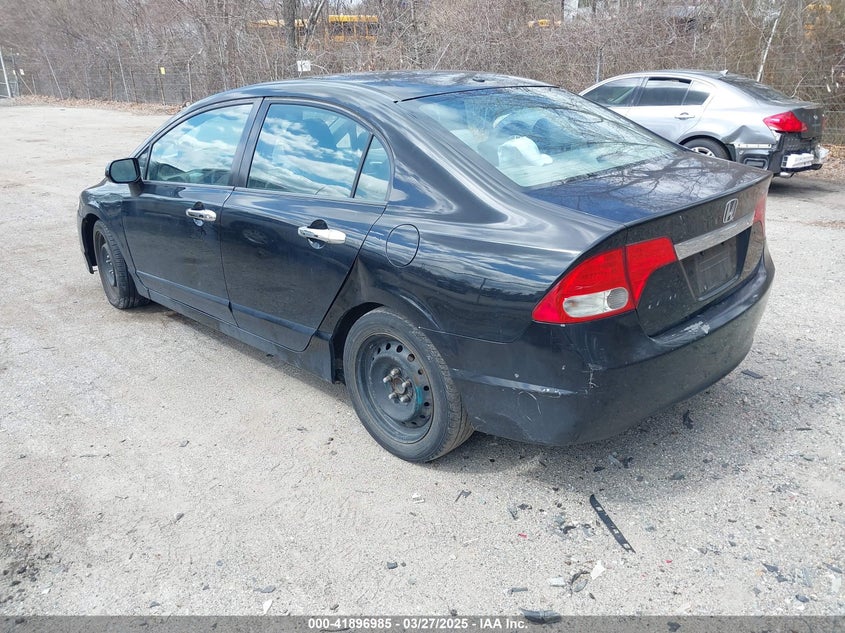 2009 HONDA CIVIC VIN: 2HGFA165X9H349628