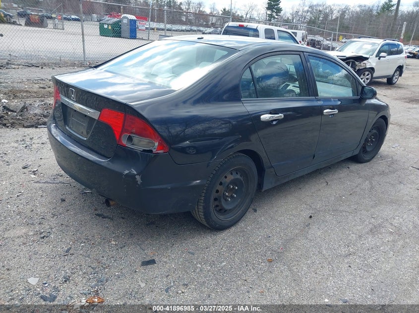 2009 HONDA CIVIC VIN: 2HGFA165X9H349628