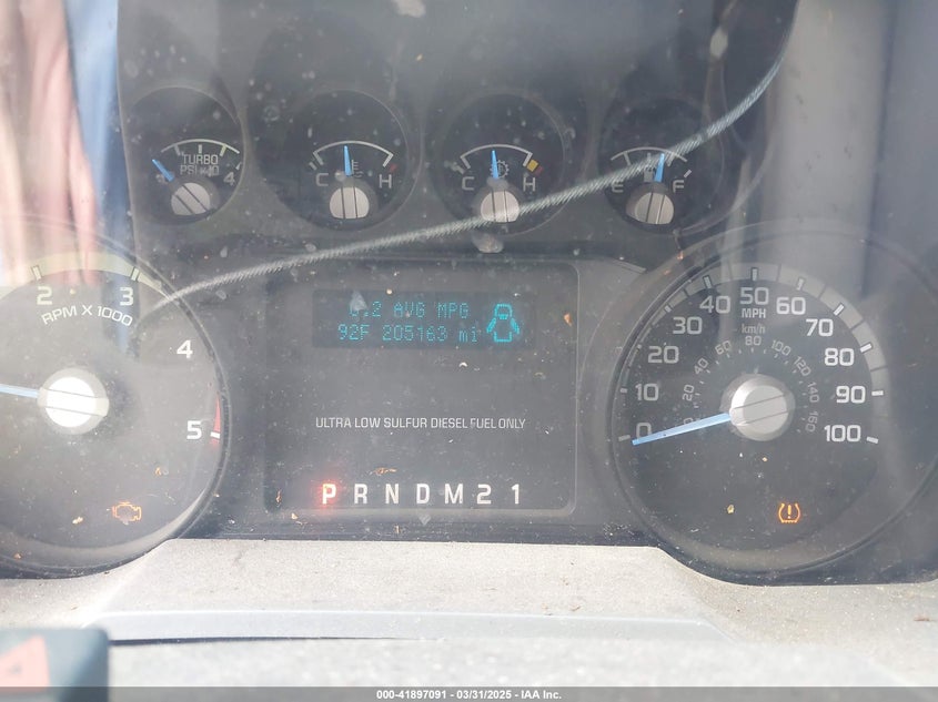 2012 FORD F-250 VIN: 1FT7W2BT1CEA06090