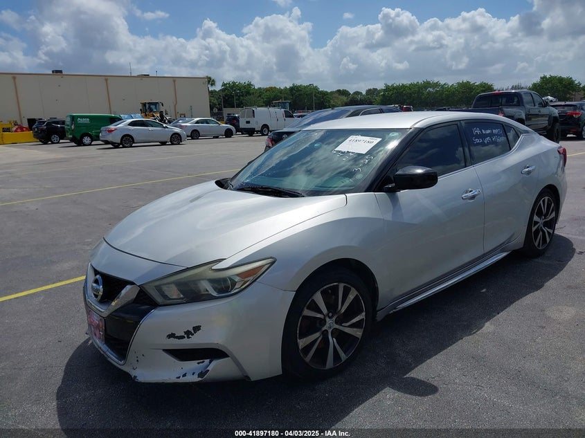 2016 NISSAN MAXIMA VIN: 1N4AA6AP0GC433932