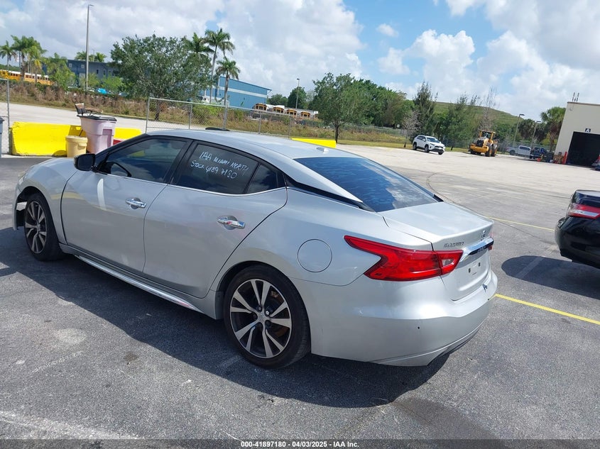 2016 NISSAN MAXIMA VIN: 1N4AA6AP0GC433932