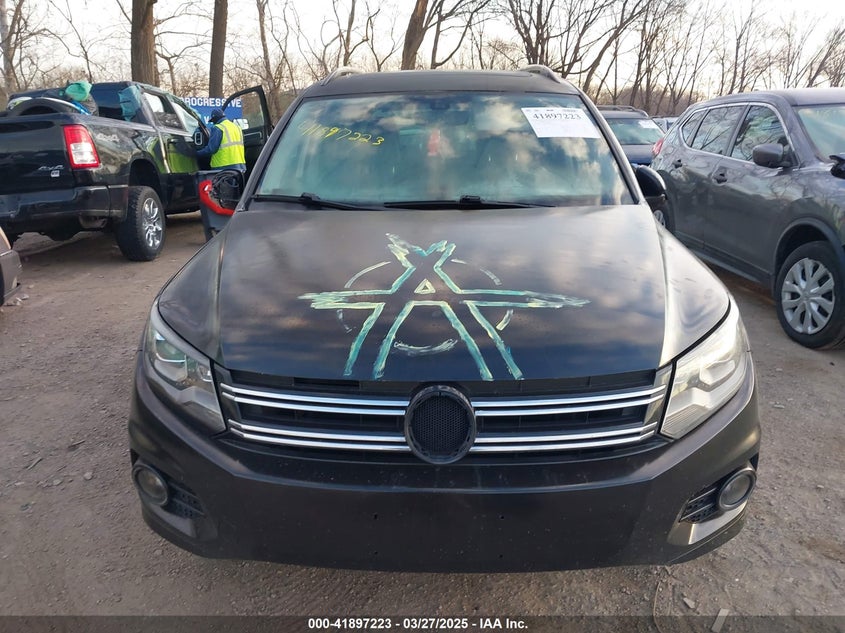 2017 VOLKSWAGEN TIGUAN VIN: WVGUV7AX7HK020247