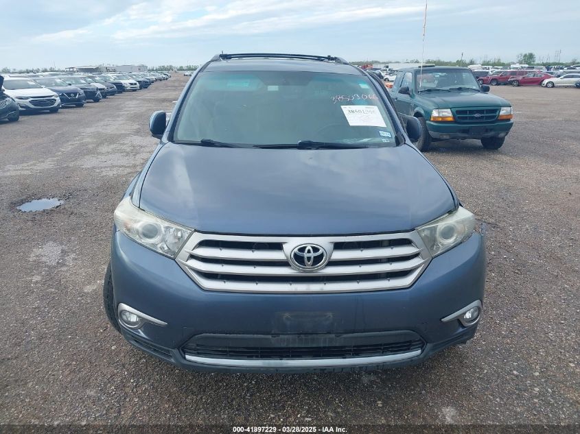 2013 Toyota Highlander Limited V6 VIN: 5TDYK3EH0DS103886 Lot: 41897229