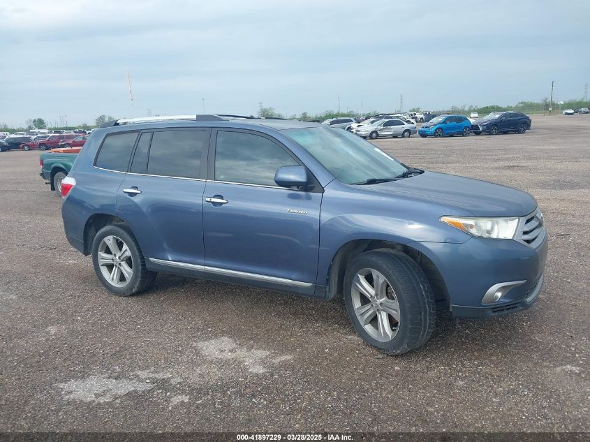 2013 Toyota Highlander Limited V6 VIN: 5TDYK3EH0DS103886 Lot: 41897229