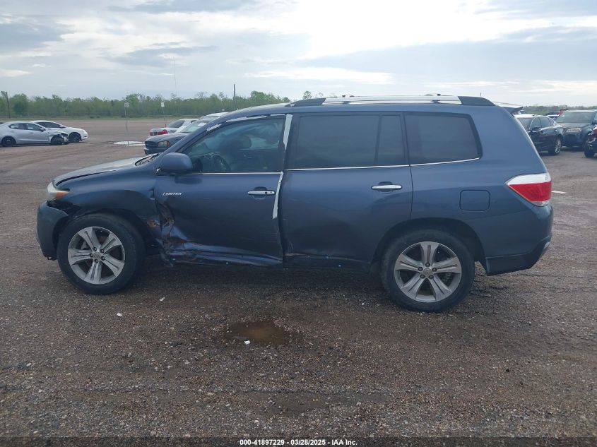 2013 Toyota Highlander Limited V6 VIN: 5TDYK3EH0DS103886 Lot: 41897229