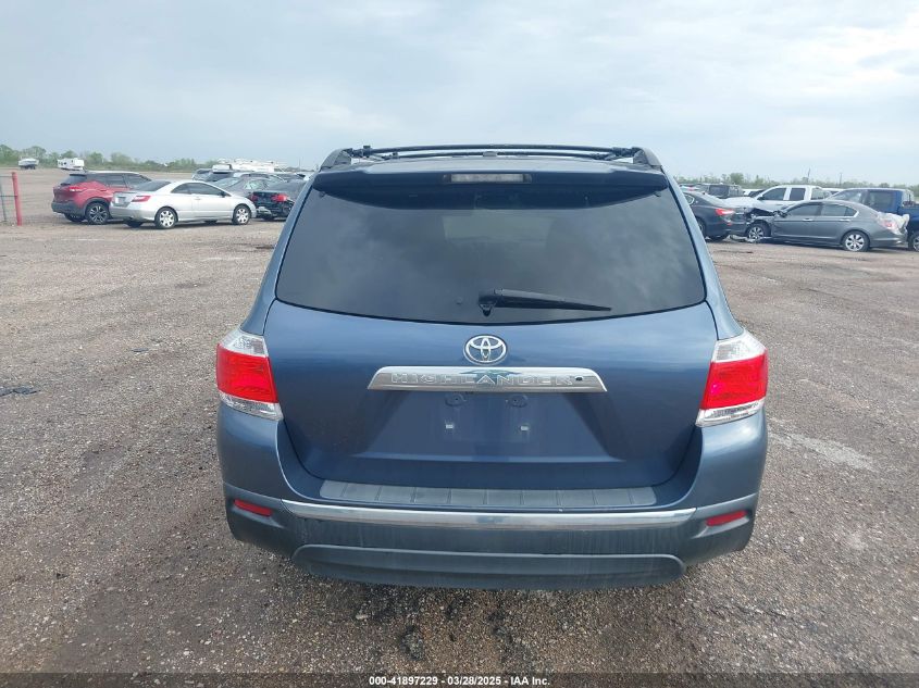 2013 Toyota Highlander Limited V6 VIN: 5TDYK3EH0DS103886 Lot: 41897229
