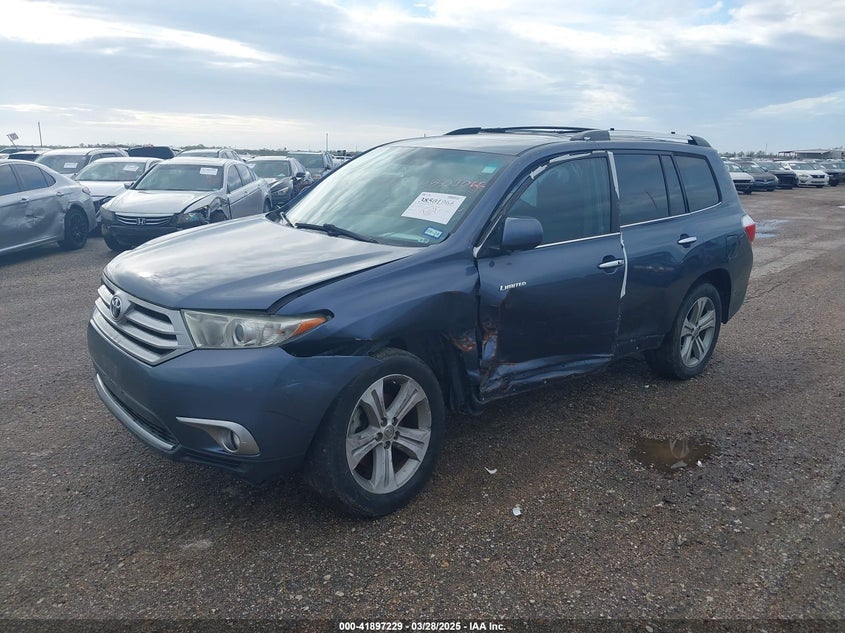 5TDYK3EH0DS103886 2013 TOYOTA HIGHLANDER photo no. 2