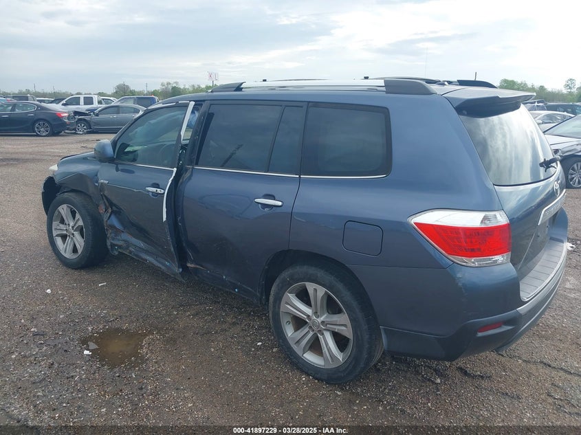 5TDYK3EH0DS103886 2013 TOYOTA HIGHLANDER photo no. 3