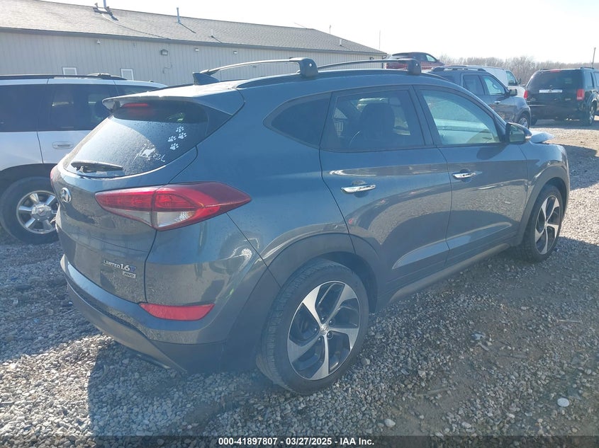 2016 HYUNDAI TUCSON VIN: KM8J3CA2XGU103017