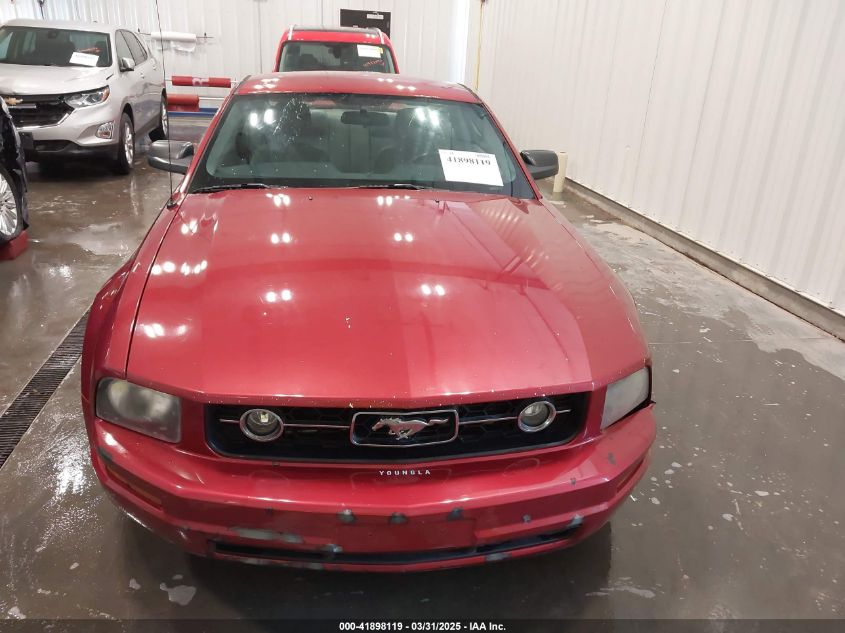 2007 Ford Mustang V6 Deluxe/V6 Premium VIN: 1ZVFT80N975222154 Lot: 41898119