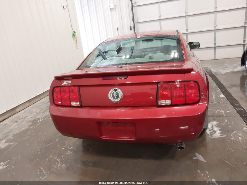 2007 Ford Mustang V6 Deluxe/V6 Premium VIN: 1ZVFT80N975222154 Lot: 41898119