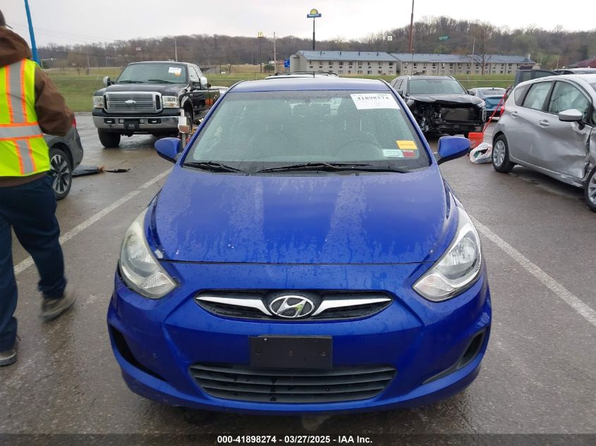 2012 Hyundai Accent Gls VIN: KMHCT4AE8CU208125 Lot: 43275646