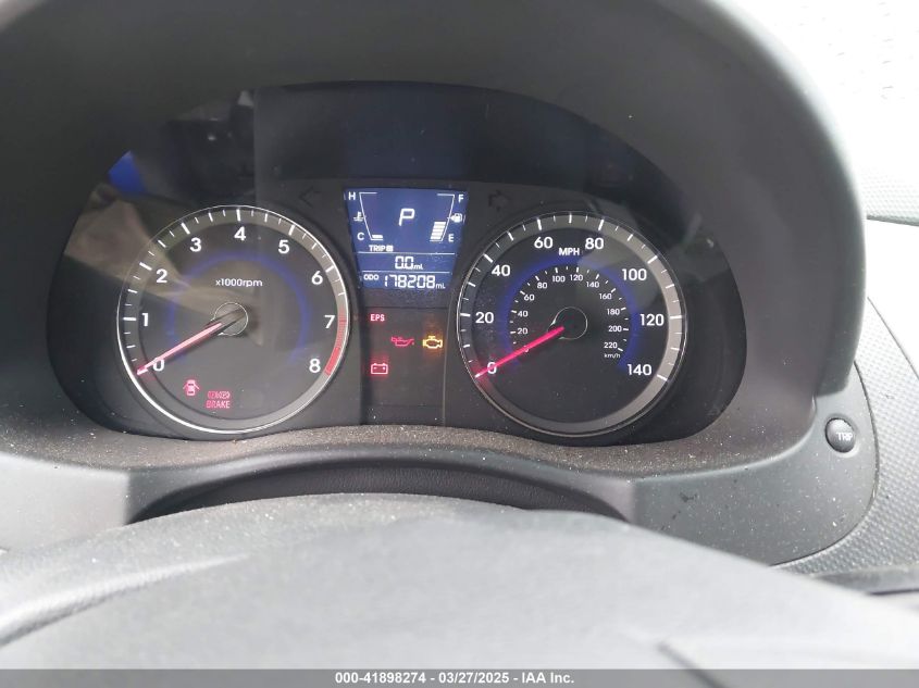 2012 Hyundai Accent Gls VIN: KMHCT4AE8CU208125 Lot: 43275646