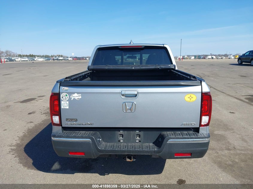 2019 HONDA RIDGELINE RTL-T - 5FPYK3F64KB031144