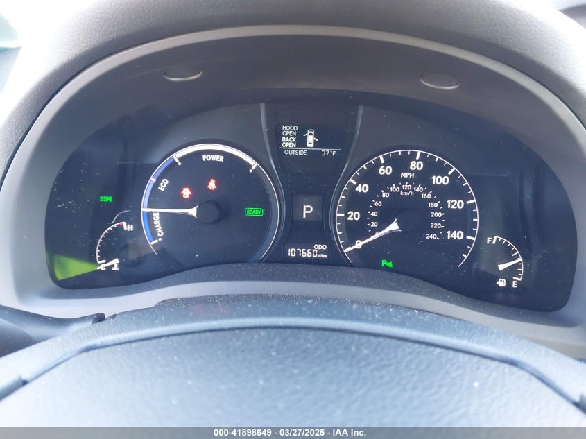 2013 LEXUS RX 450H - JTJBC1BA0D2065501