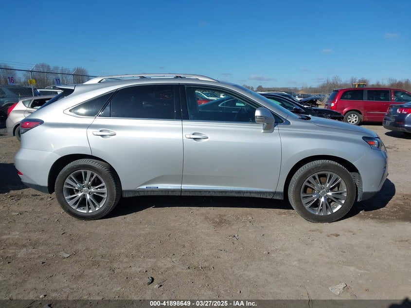 2013 LEXUS RX 450H - JTJBC1BA0D2065501