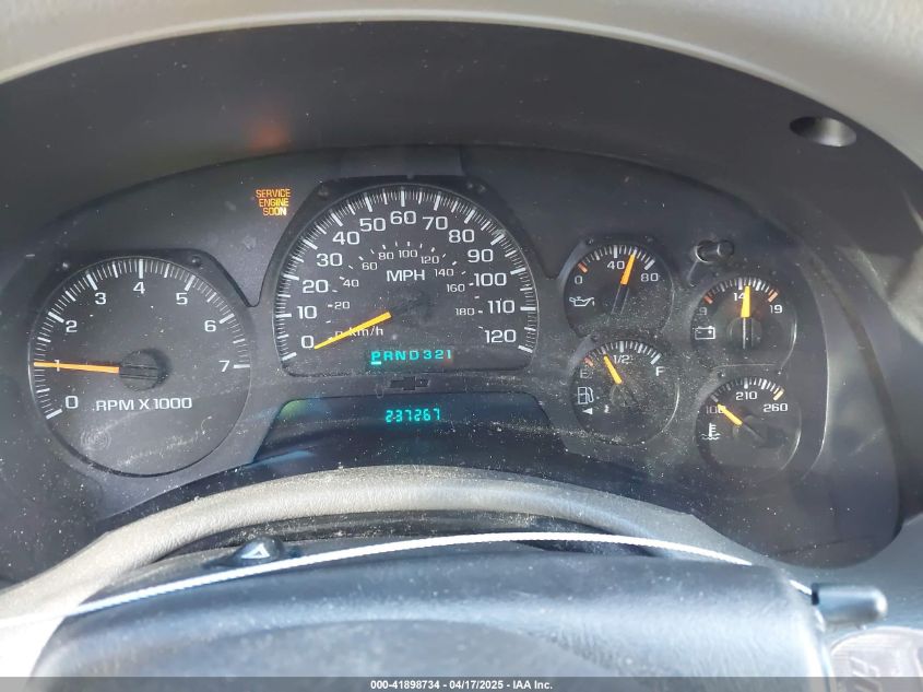 2003 Chevrolet Trailblazer Ls VIN: 1GNDT13S532343267 Lot: 41898734