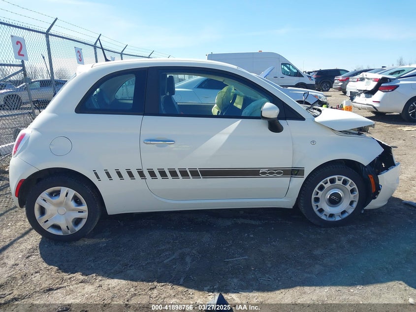 2012 FIAT 500 VIN: 3C3CFFAR3CT343957