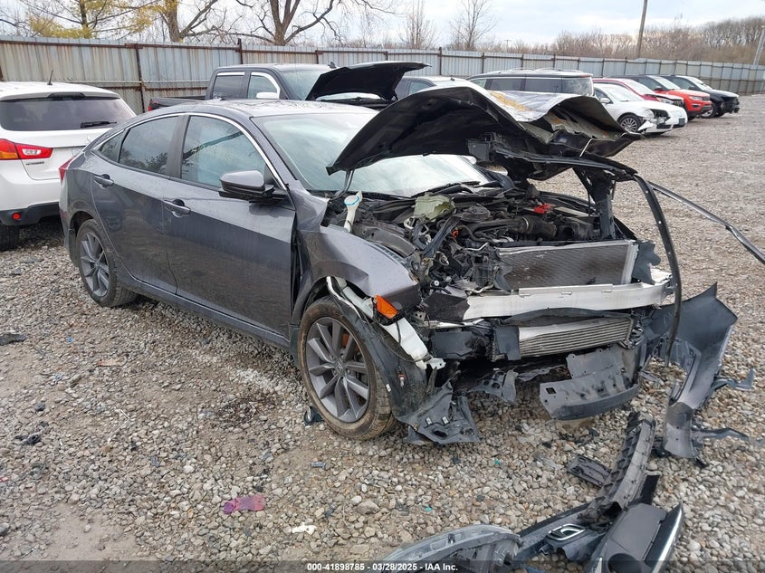 2019 HONDA CIVIC VIN: 19XFC1F37KE008972