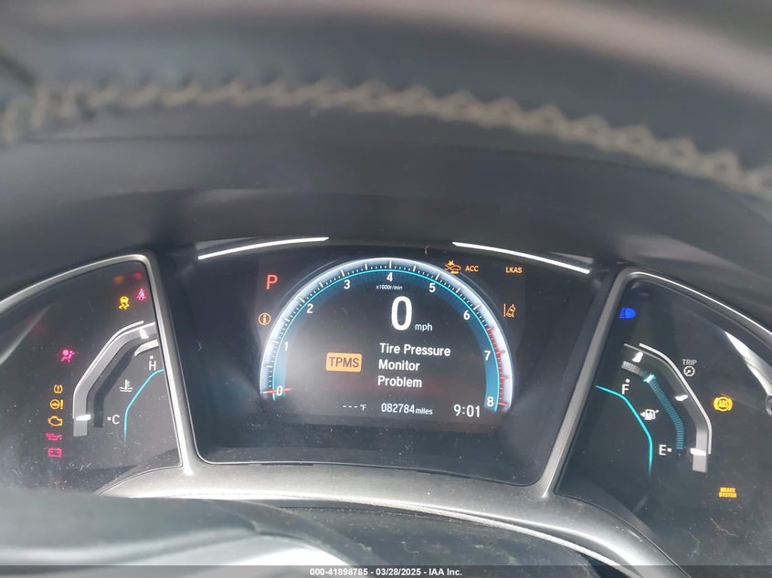 2019 HONDA CIVIC VIN: 19XFC1F37KE008972