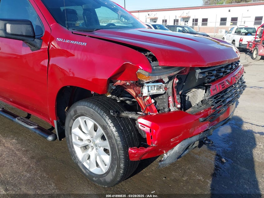 2021 CHEVROLET SILVERADO 1500 VIN: 1GCPWBEK3MZ228496
