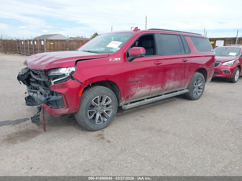 2022 CHEVROLET SUBURBAN 4WD Z71 - 1GNSKDKD2NR194938