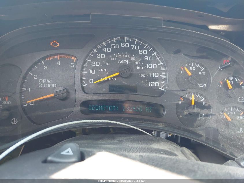 2003 Chevrolet Silverado 2500Hd Ls VIN: 1GCHK23163F129861 Lot: 41898989