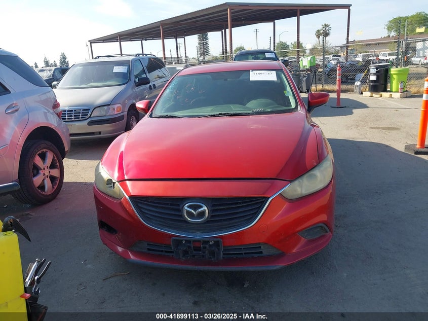 2014 MAZDA MAZDA6 VIN: JM1GJ1V54E1107818
