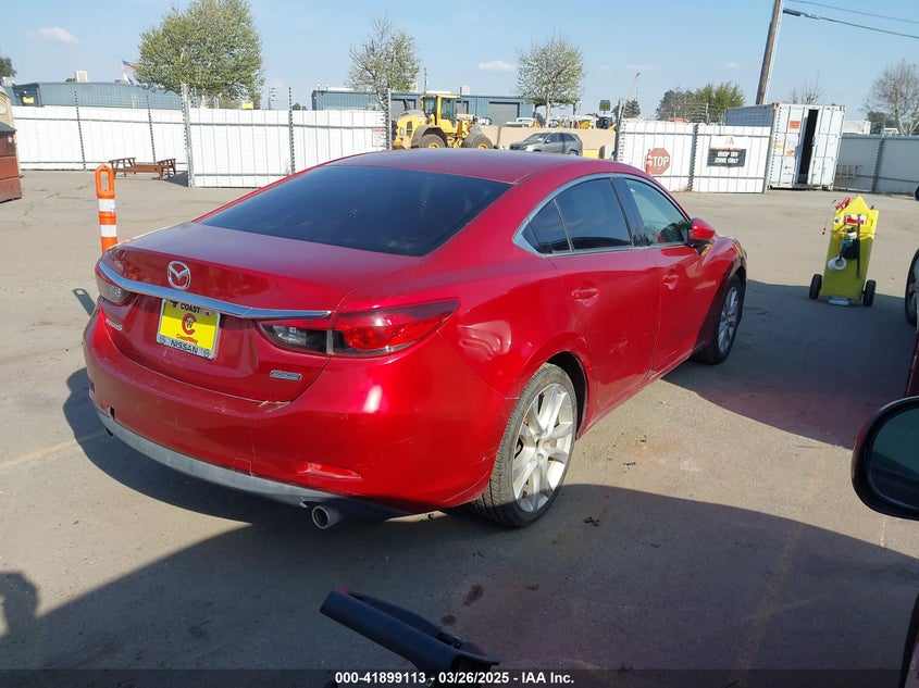 2014 MAZDA MAZDA6 VIN: JM1GJ1V54E1107818