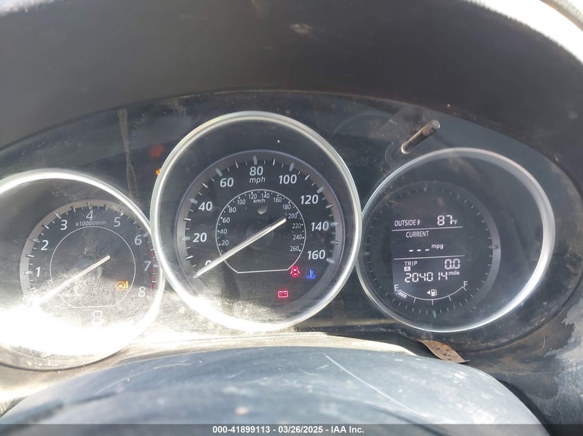 2014 MAZDA MAZDA6 VIN: JM1GJ1V54E1107818