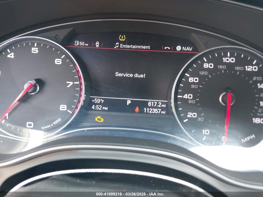 2012 AUDI A7 VIN: WAU2GAFCXCN140900