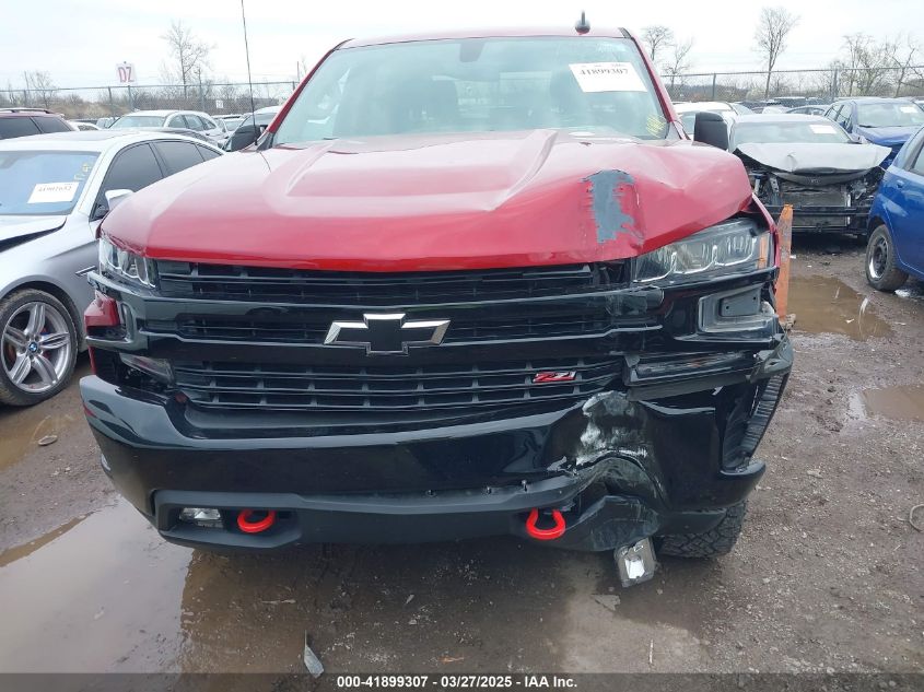 2021 Chevrolet Silverado 1500 4Wd Short Bed Lt Trail Boss VIN: 1GCPYFED5MZ199697 Lot: 41899307