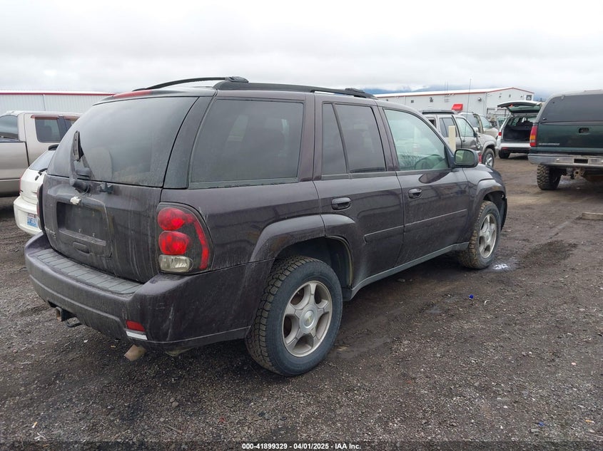 2009 CHEVROLET TRAILBLAZER VIN: 1GNDT33S892125280