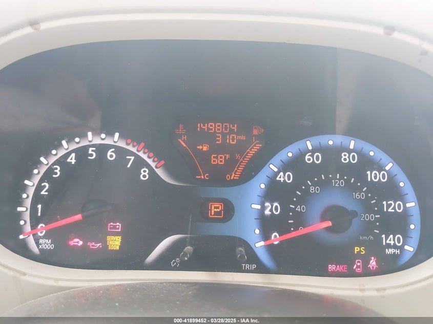 2010 NISSAN CUBE VIN: JN8AZ2KRXAT158531