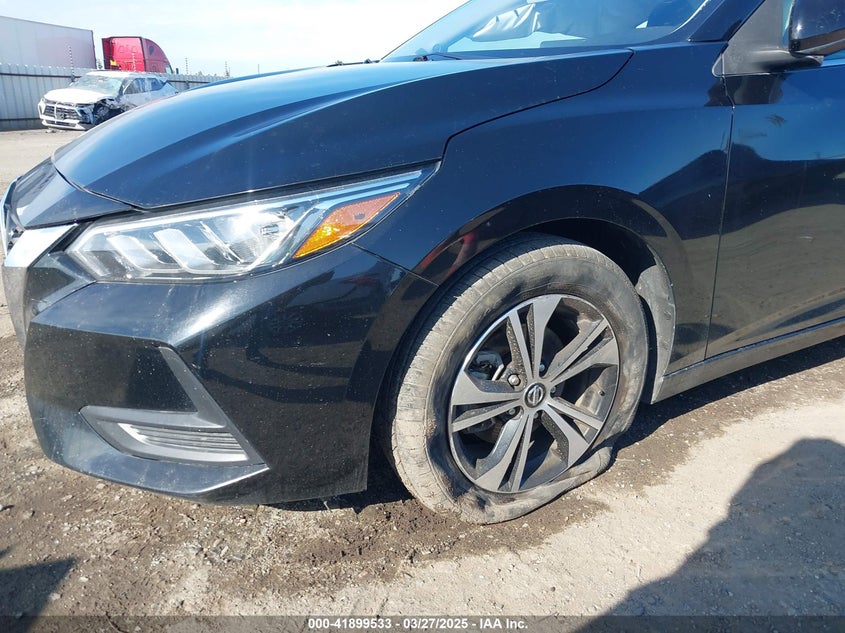 2021 NISSAN SENTRA VIN: 3N1AB8CV6MY221587