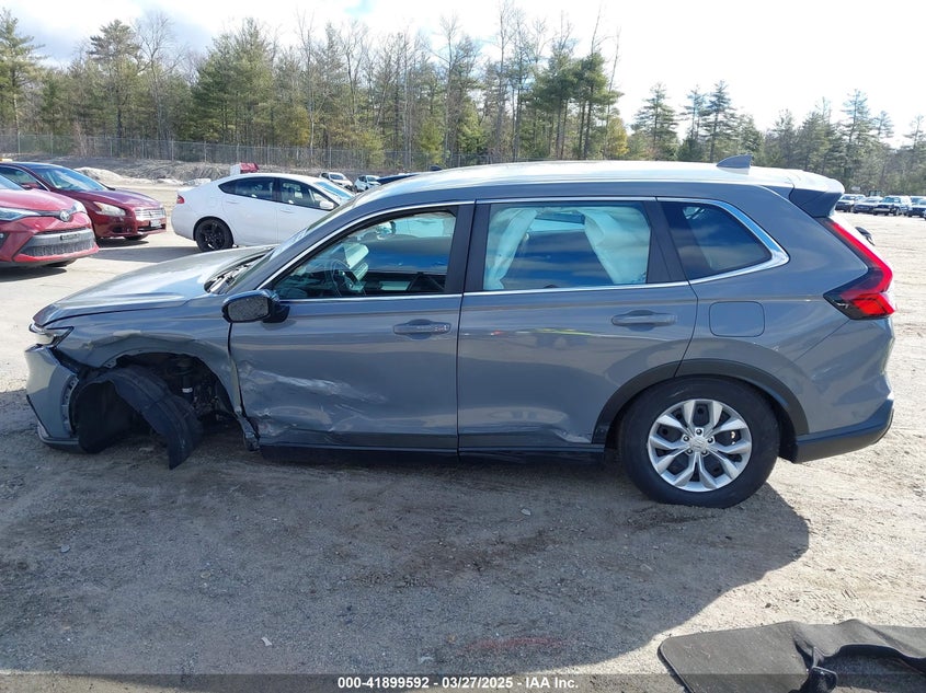 2024 Honda Cr-V Lx Awd VIN: 2HKRS4H25RH430752 Lot: 41899592