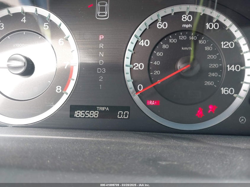 2009 HONDA ACCORD VIN: 1HGCP36889A007584