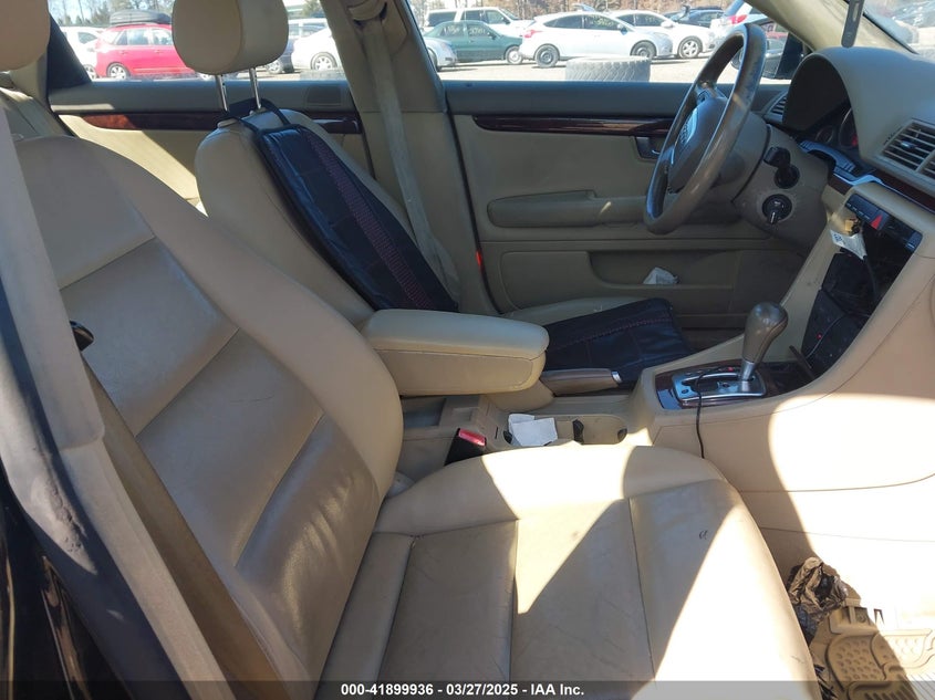 2007 AUDI A4 VIN: WAUDF78E37A107201