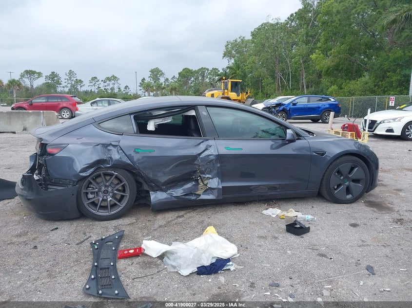2021 TESLA MODEL 3 VIN: 5YJ3E1EBXMF836789