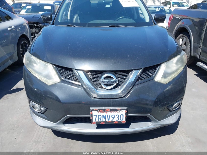 2016 NISSAN ROGUE S/SL/SV - 5N1AT2MT6GC798620