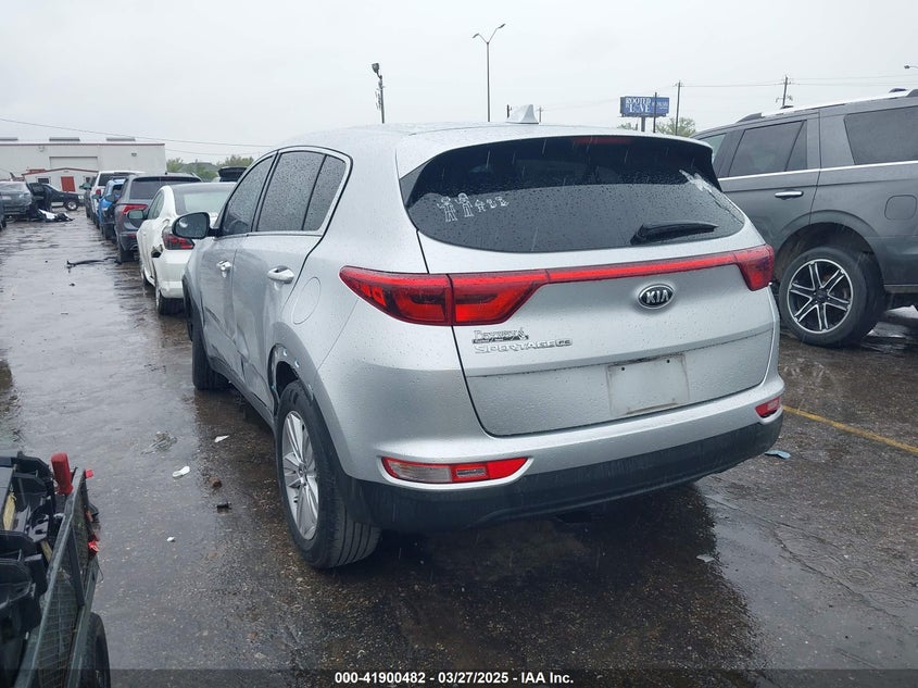 2018 KIA SPORTAGE VIN: KNDPM3AC7J7337951