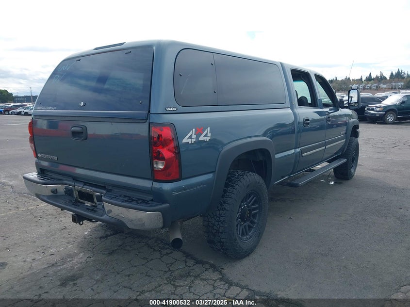 2006 CHEVROLET SILVERADO 2500HD VIN: 1GCHK23D86F263950
